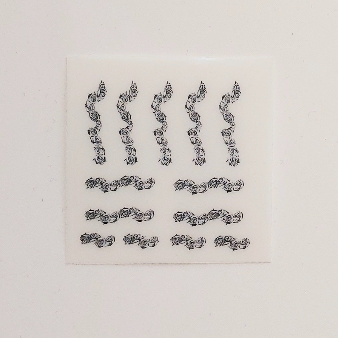 Cursed Rose patterns ( Rub-on decals )