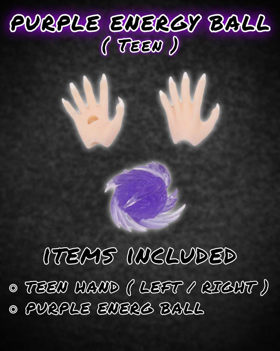 Purple energy ball ( Teen )