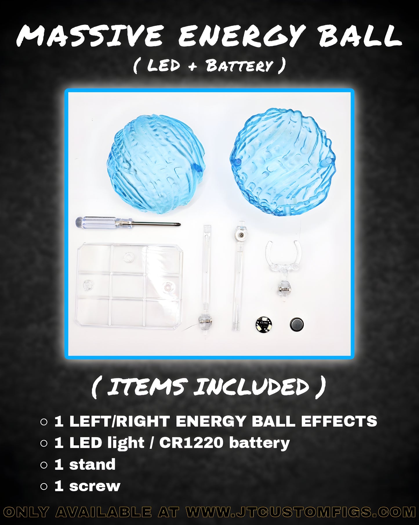 MASSIVE ENERGY BALL EFFECT ( LED + BATTERY )