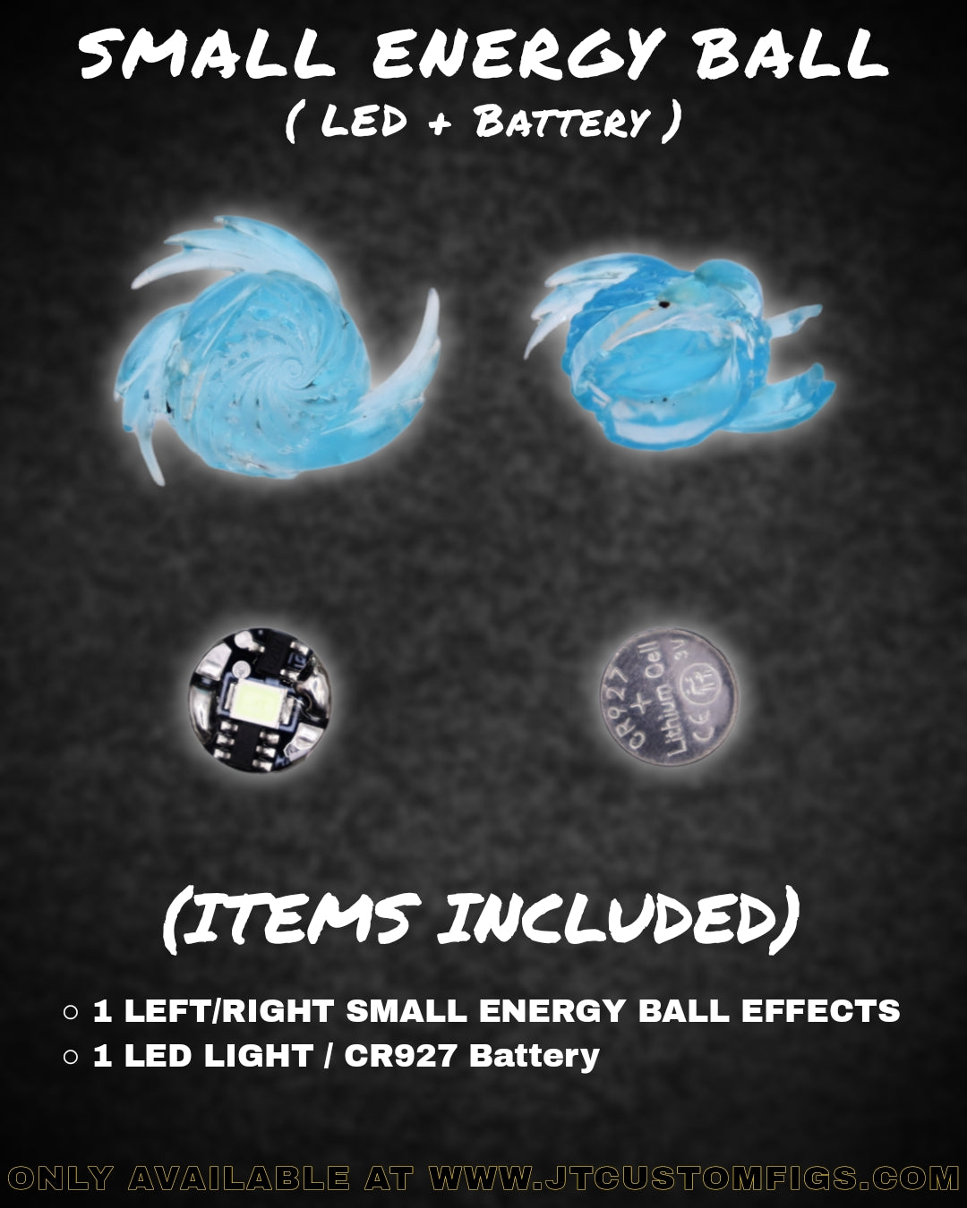 SMALL ENERGY BALL EFFECT ( LED + BATTERY )
