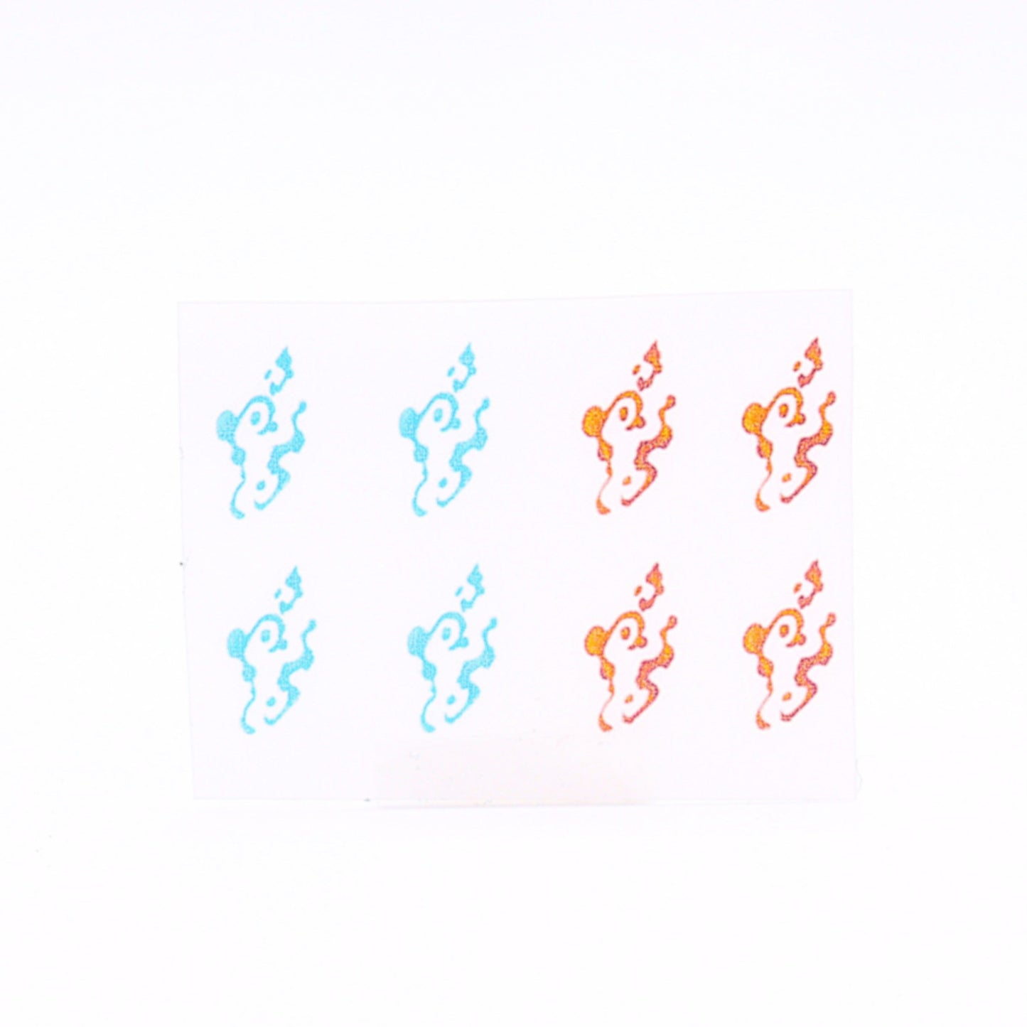 🌊 Water awakening mark 🌊 ( Rub-on decals )