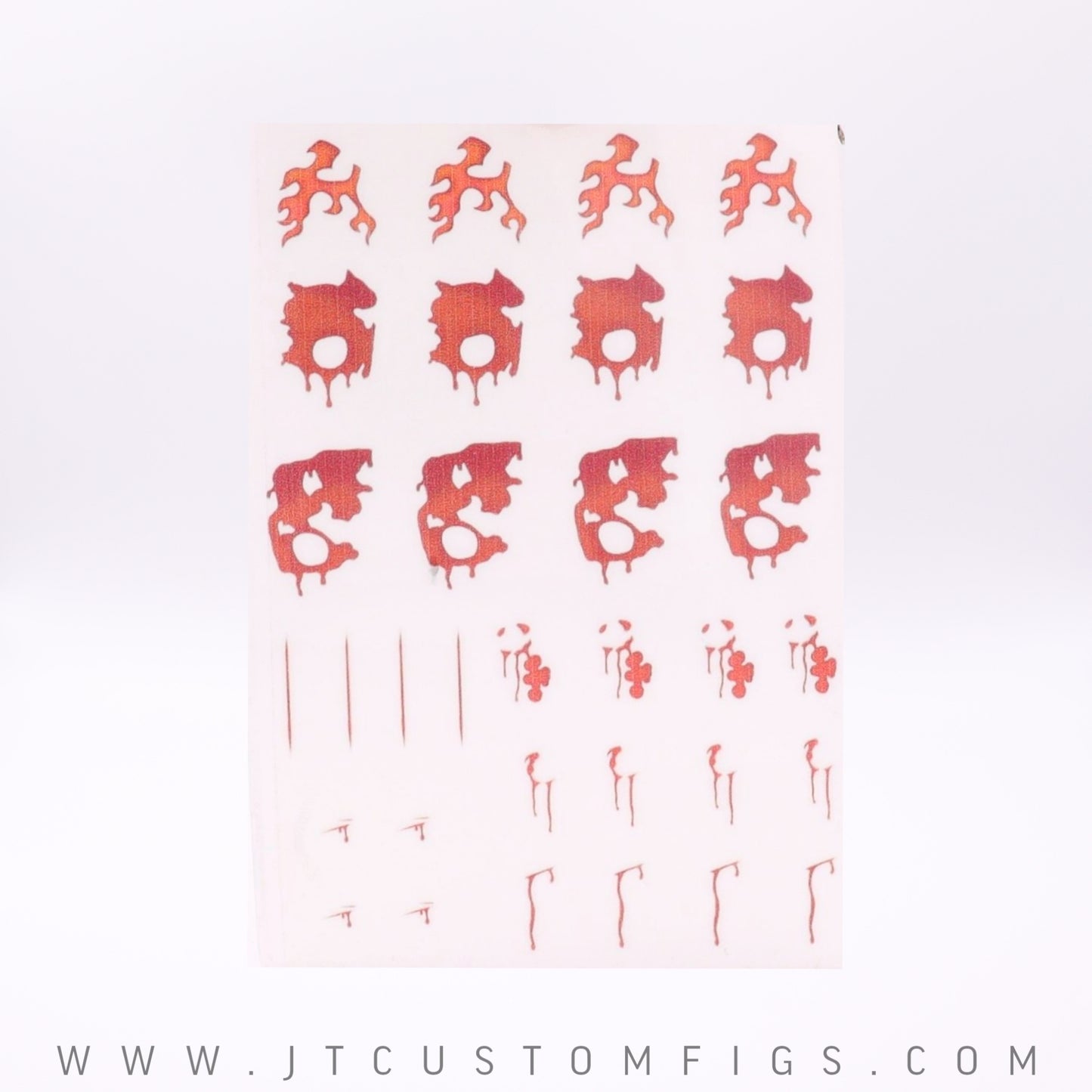 Demon Hunter-01 ( Rub-on decals )