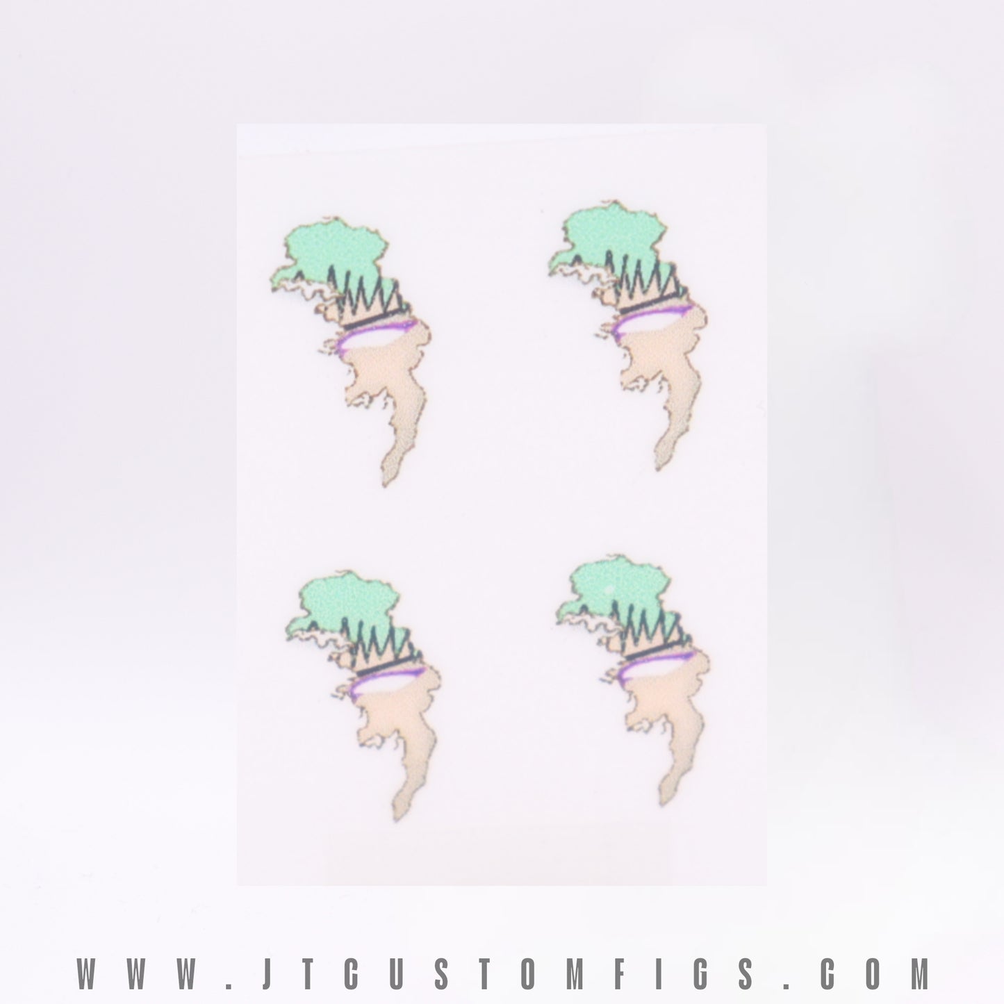 Peeling face ( Rub-on Decals )