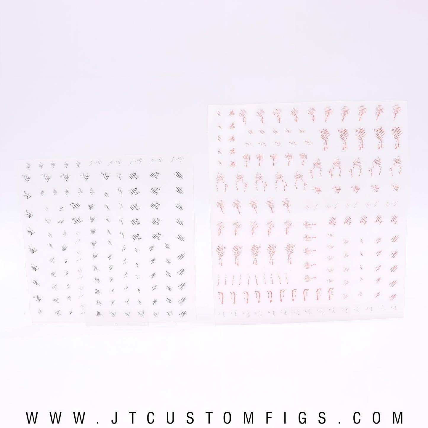 Battle Damage ( Rub-on Decals )