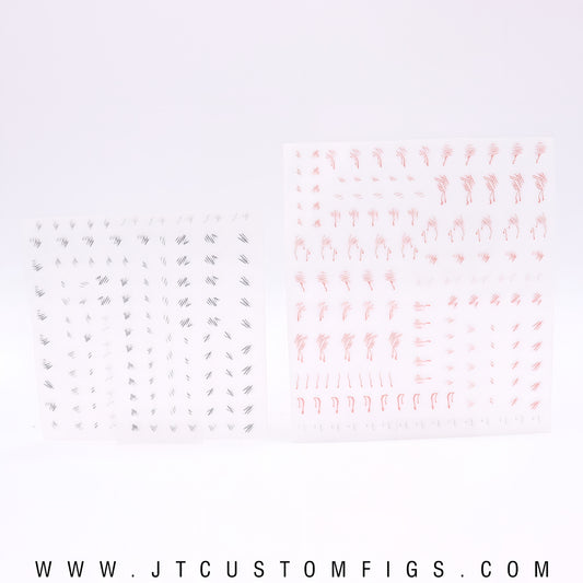 Battle Damage ( Rub-on Decals )